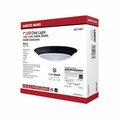 Satco Nuvo 7 in.Blk Led Cct Fixture 62/1667